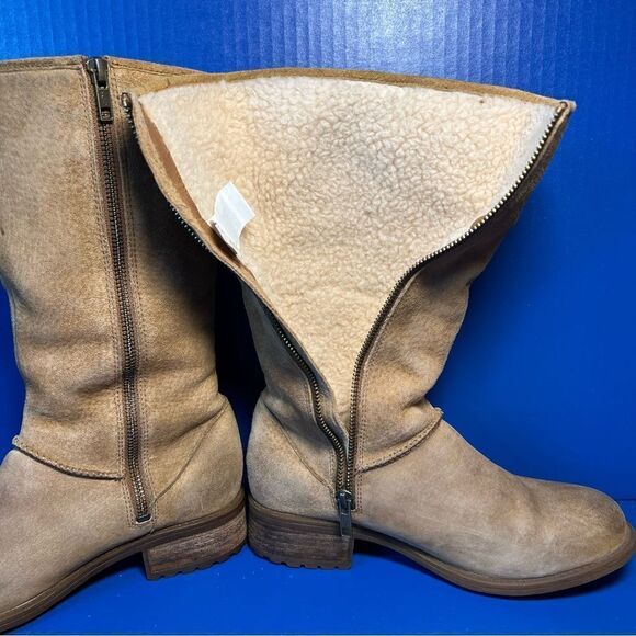 UGG Womens Lindford Nubuck Boots 7.5 - Picture 9 of 12